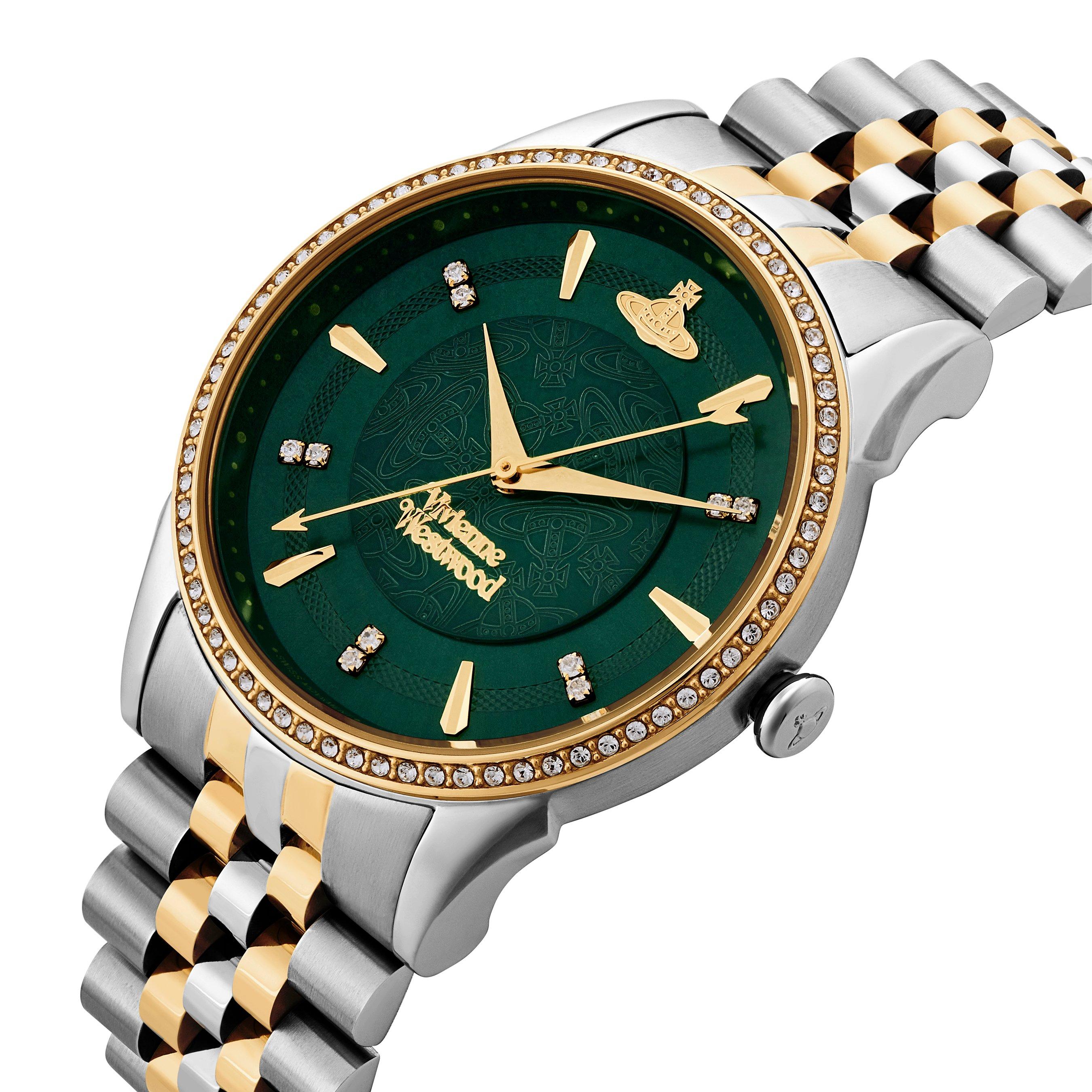 Vivienne westwood cheap green face watch