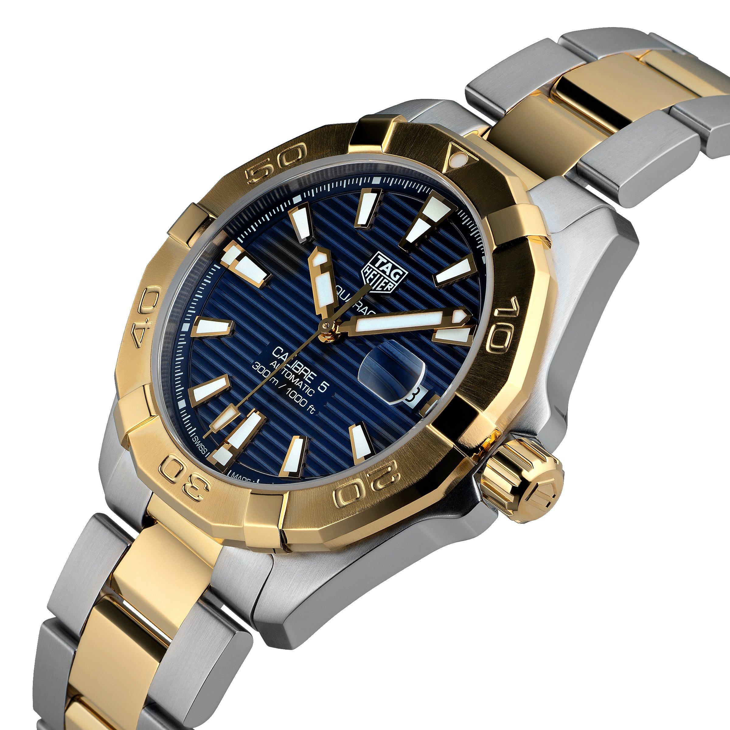 TAG Heuer Aquaracer Steel and Gold Automatic Men s Watch WBD2120