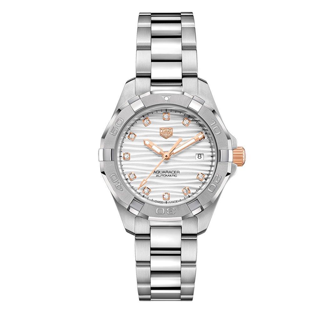 TAG Heuer Aquaracer Automatic Ladies Watch WBD2320.BA0740 32 mm White Dial Beaverbrooks