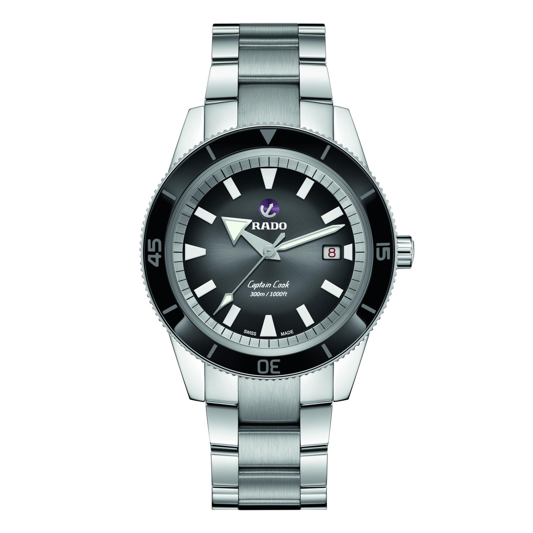 RADO Captain Cook 自動巻き 腕時計 Rado Captain Cook 42mm Ceramic Automatic Men's Watch R32105153