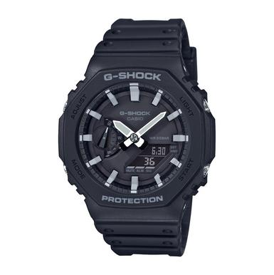 Casio G-Shock Octagon Men's Watch GA-2100-1AER | 45.4 mm, Black Dial ...