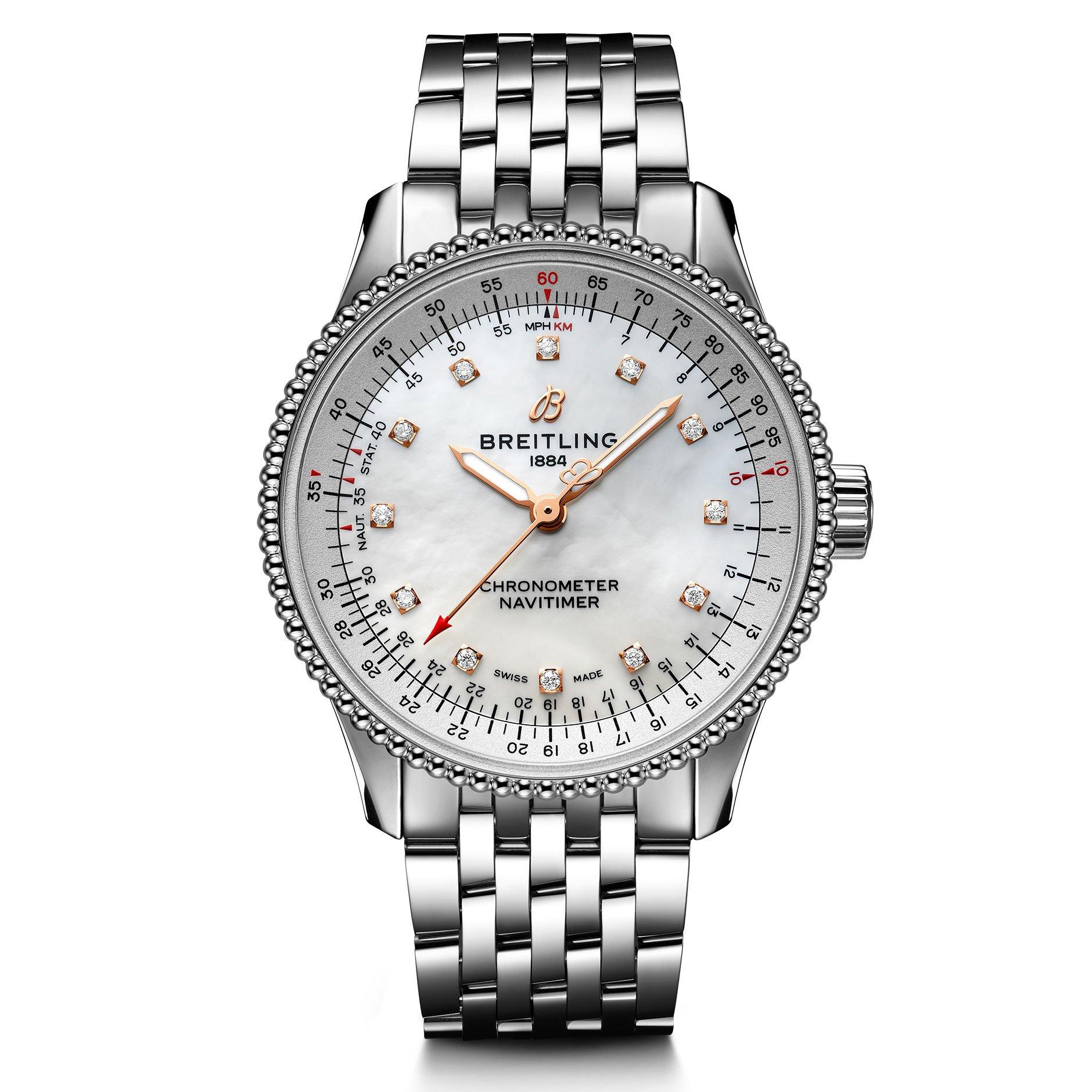 Breitling ladies hot sale diamond watch