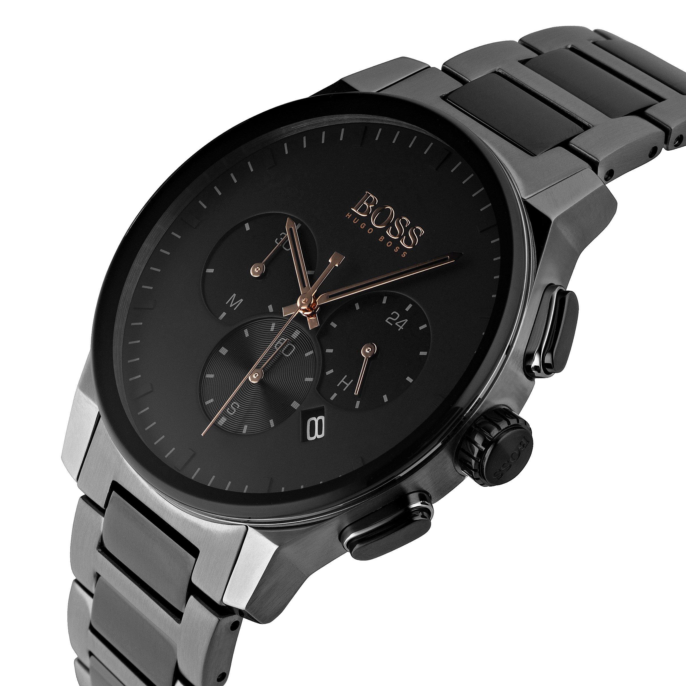 Hugo boss men's ion deals plated strap watch