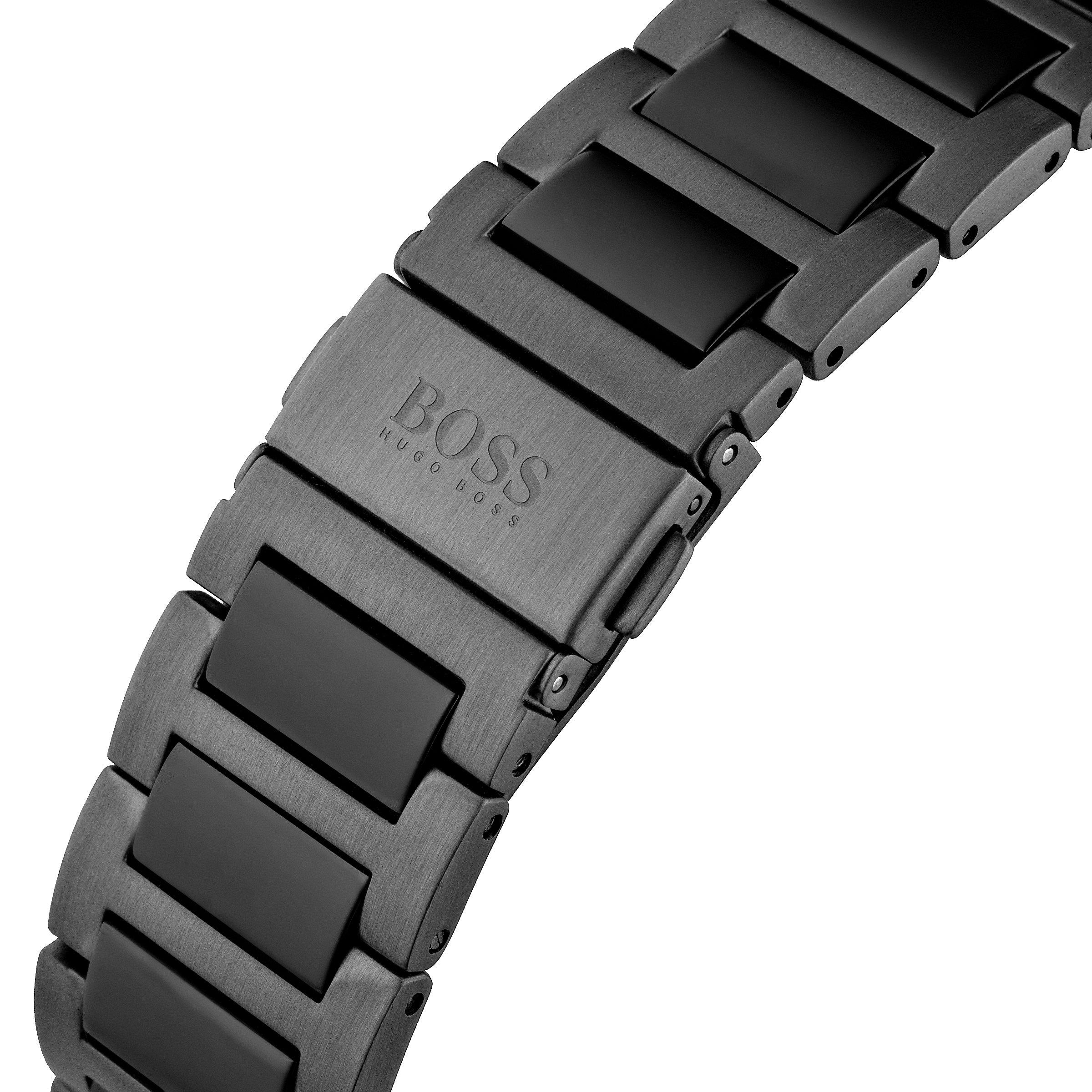 Boss peak grey best sale ion plated men's watch