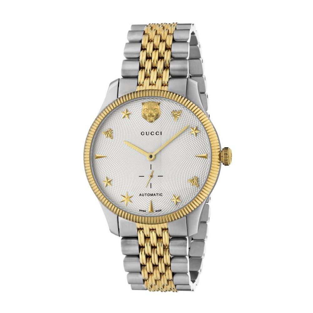G Timeless 40mm Stainless Steel and Yellow Gold PVD Men s Watch