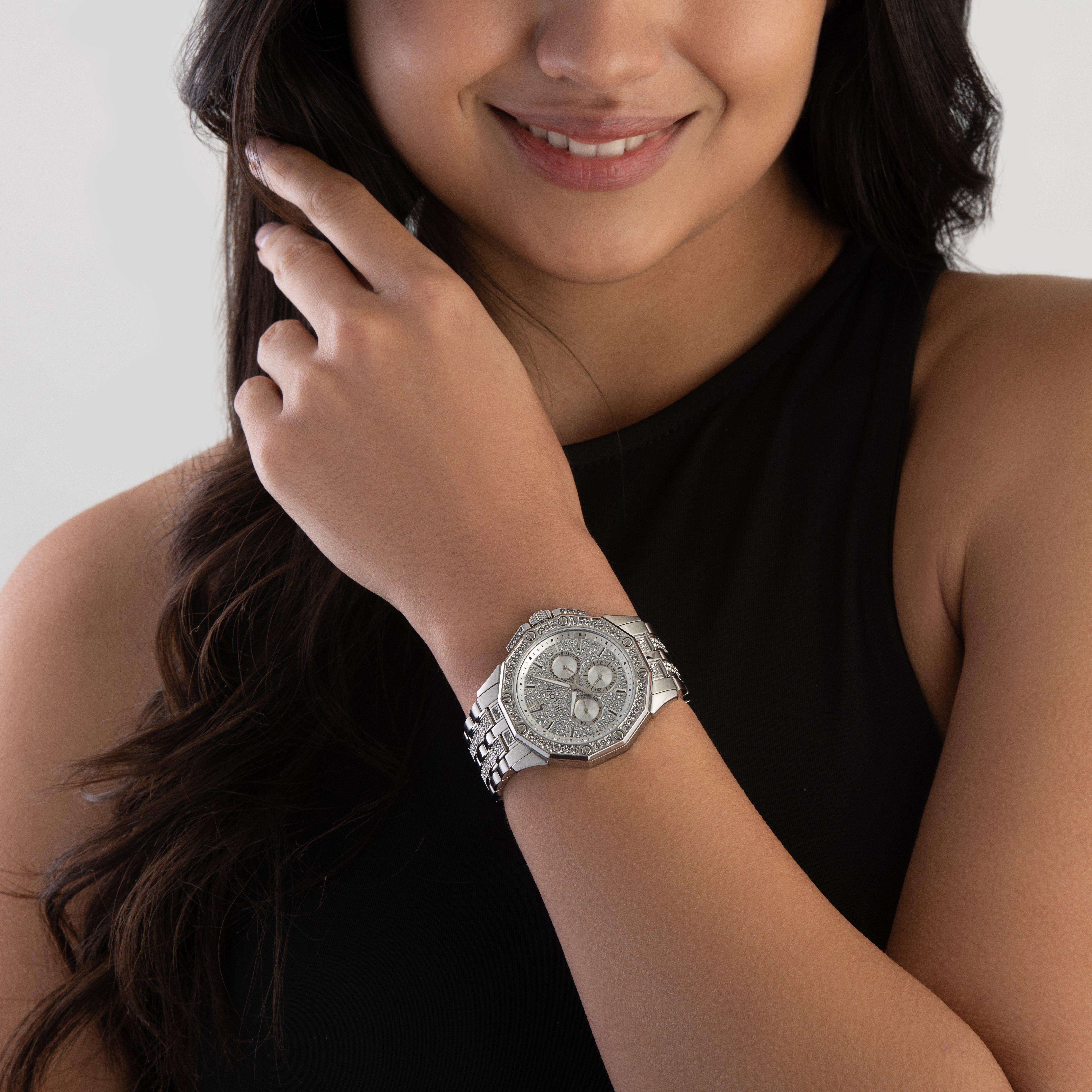 Bulova Crystal Watch On Wrist Bulova Octava Crystal Watch 96C134