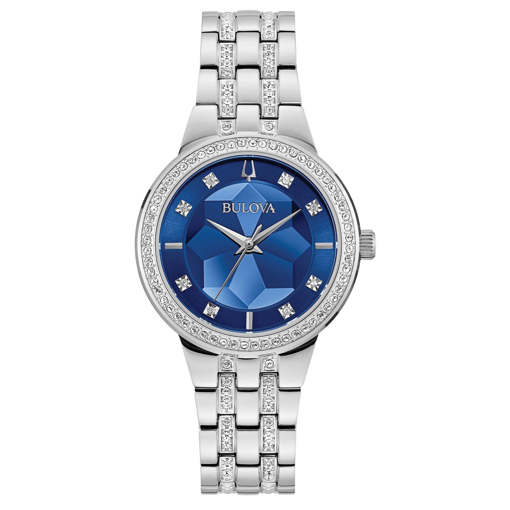 Women's blue face watch new arrivals