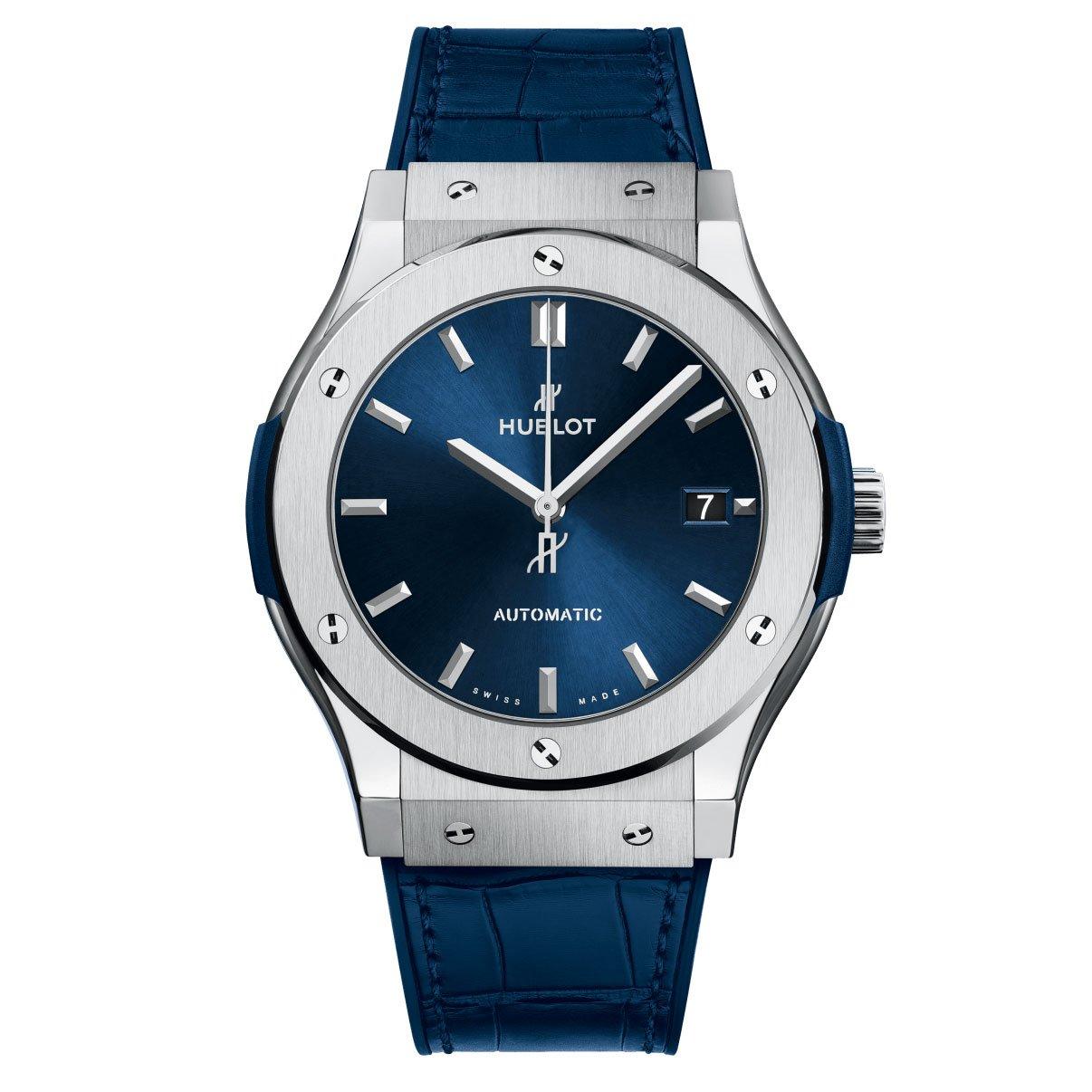 Hublot Classic Fusion 45mm Titanium Automatic Watch 511.NX.7170.LR | 45 ...