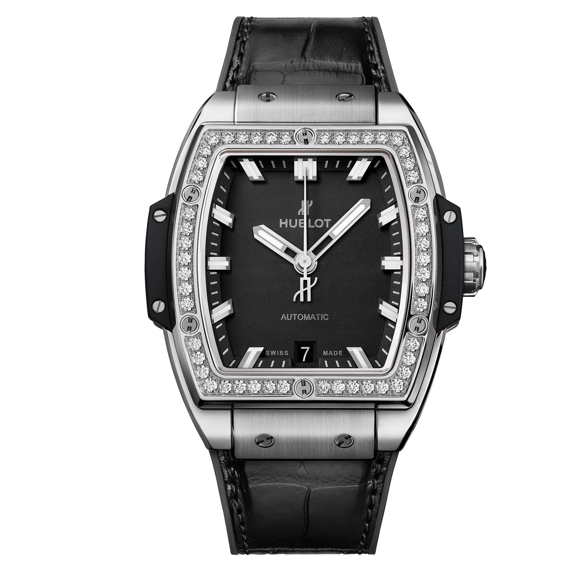 Hublot Spirit Of Big Bang 39mm Titanium Diamond Automatic Watch
