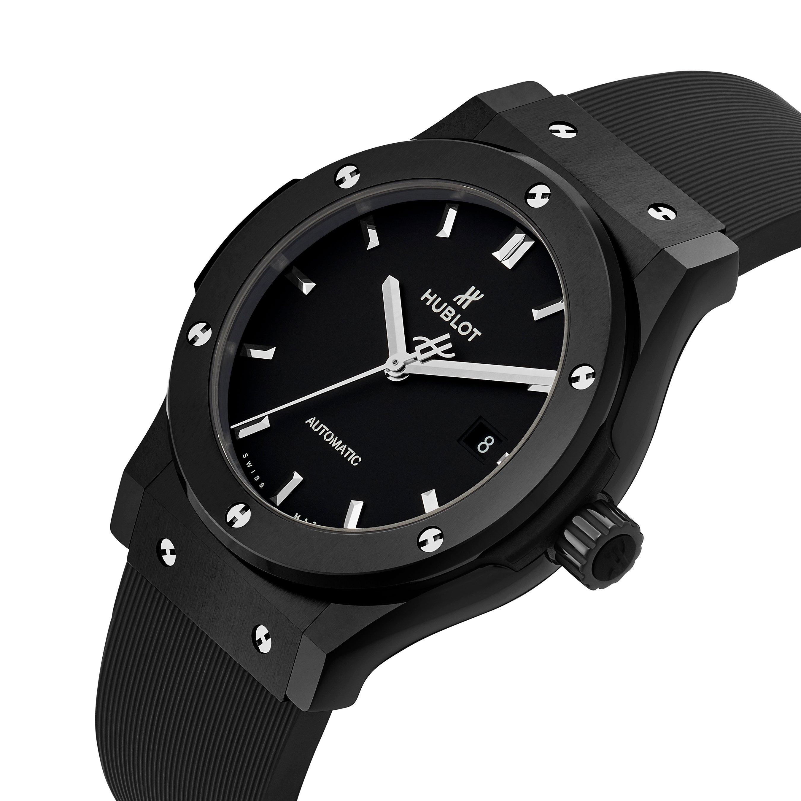 Hublot Classic Fusion Black Magic 42mm Ceramic Automatic Watch 542.CM.1171.RX 42 mm Black Dial Beaverbrooks