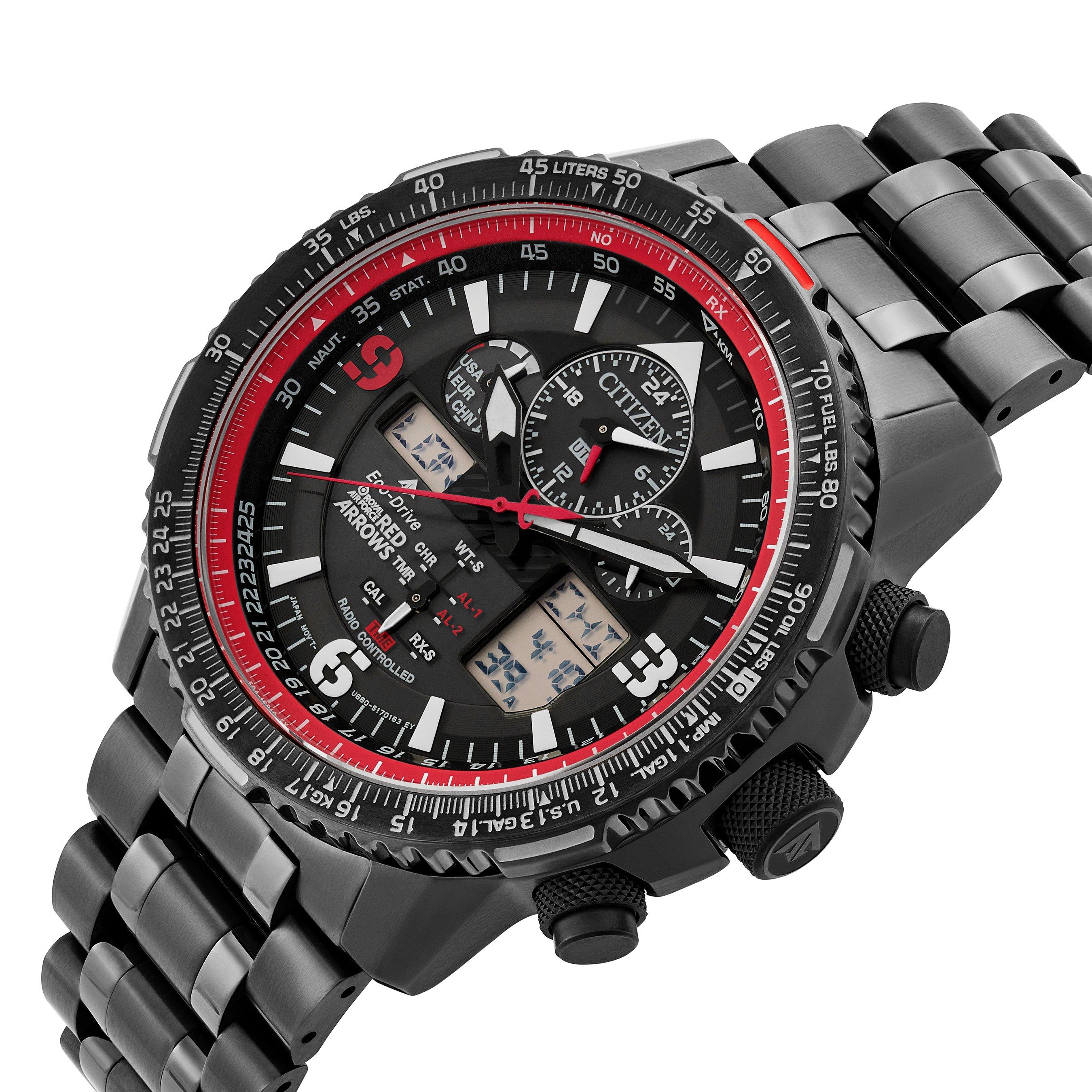 Citizen eco drive outlet red arrows limited edition