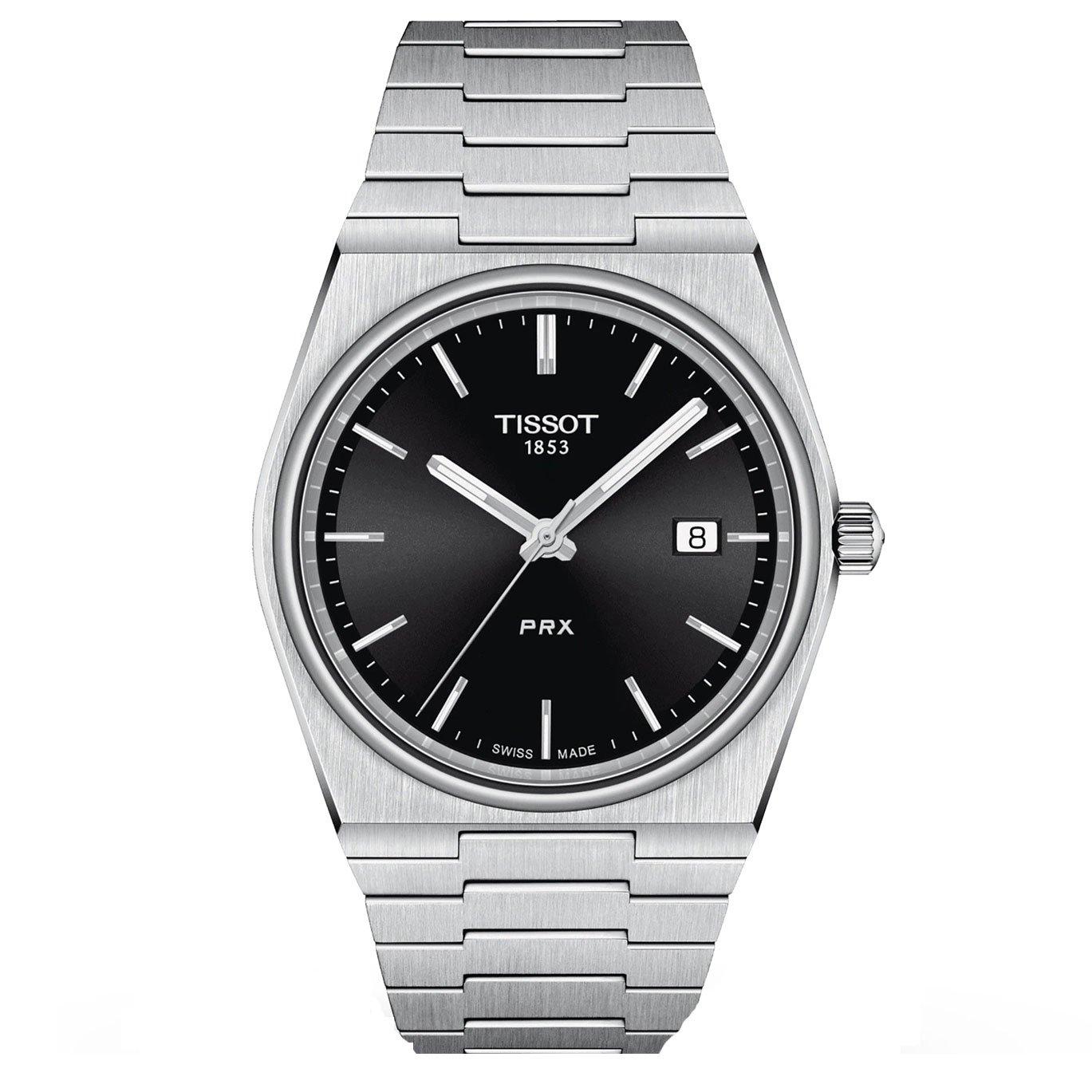 TISSOT PRX 40mm クォーツ ブラック Tissot PRX 40mm Men's Watch T1374101105100 | Black, 40 mm