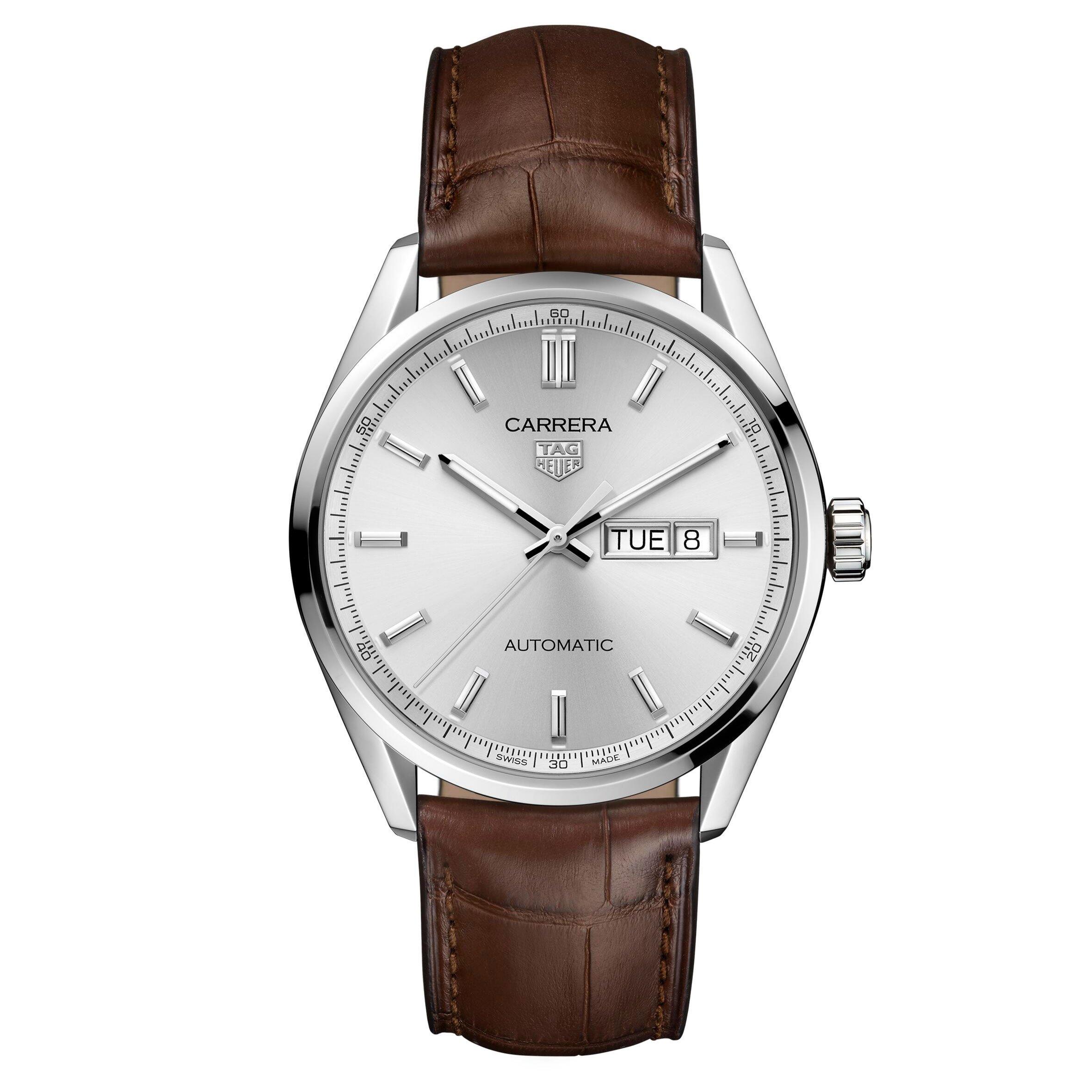 TAG Heuer Carrera Three Hands Day Date Automatic Men's Watch WBN2011 ...