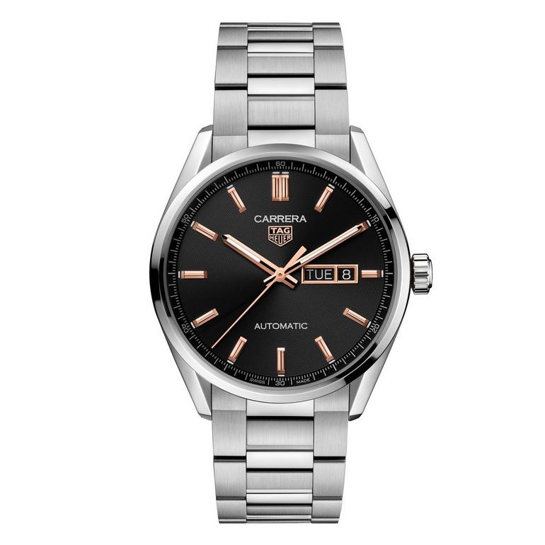 TAG Heuer Carrera Three Hands Day Date Automatic Men's Watch