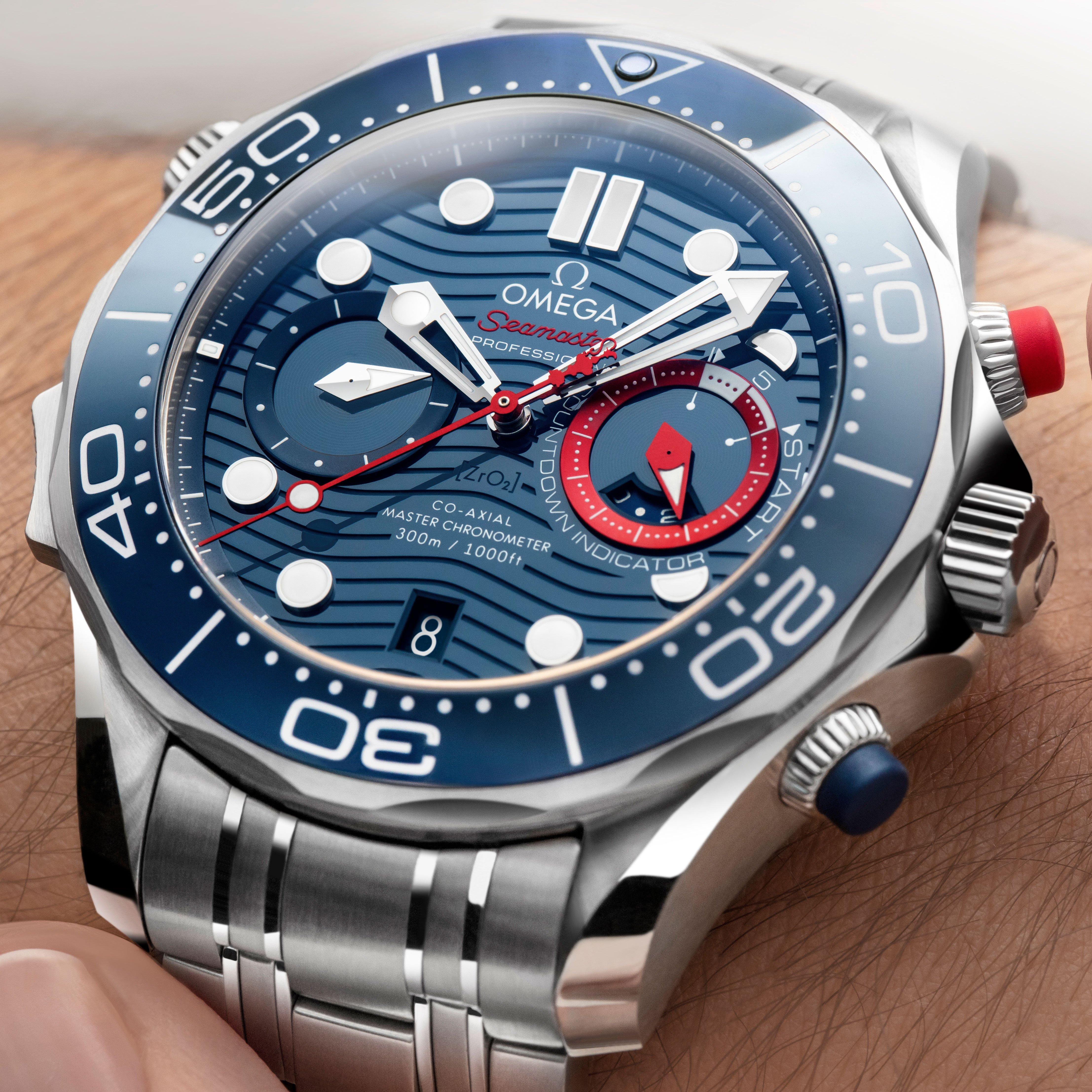 Omega seamaster chronograph best sale america's cup limited edition