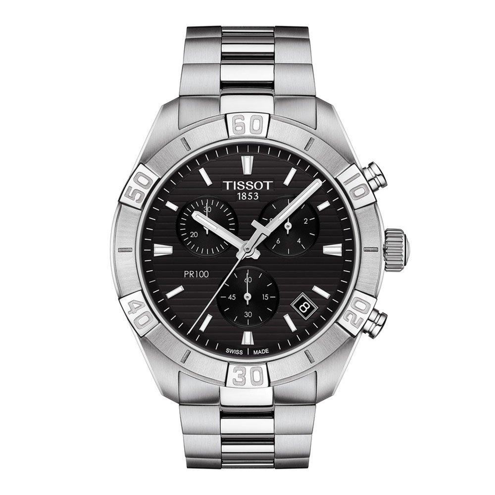 Tissot Men's PR 100 Sport 44mm Chronograph Mens Watch T1016171105100