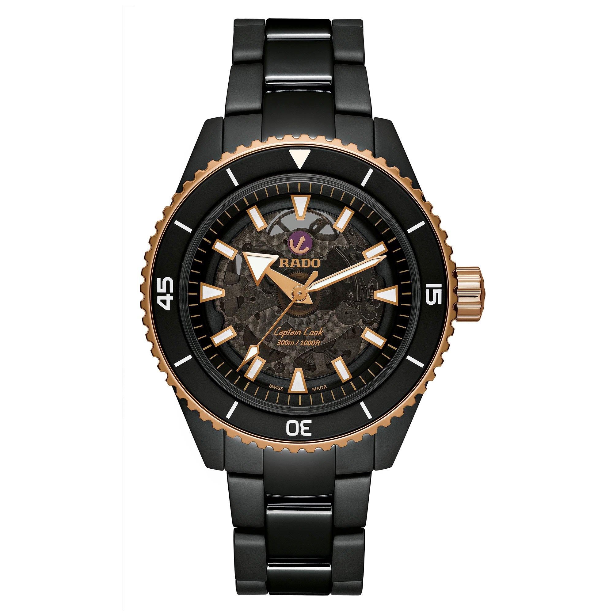 Rado Captain Cook 43mm High-Tech Ceramic Automatic Men's Watch