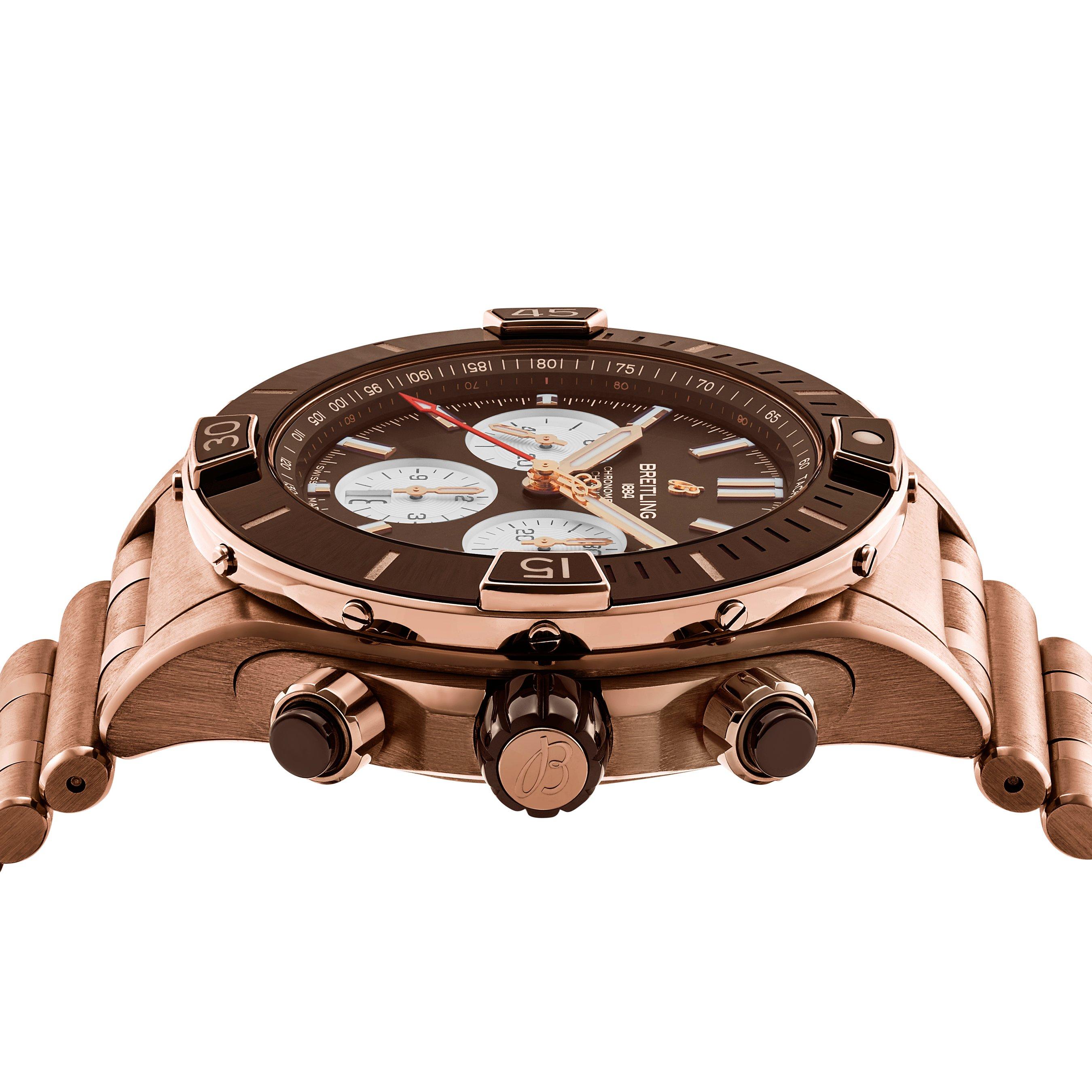 Breitling Super Chronomat B01 44mm 18ct Rose Gold Automatic Men's Watch
