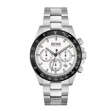 BOSS Hero Sport Lux Chronograph Men’s Watch 1513875 | 44 mm, White Dial ...