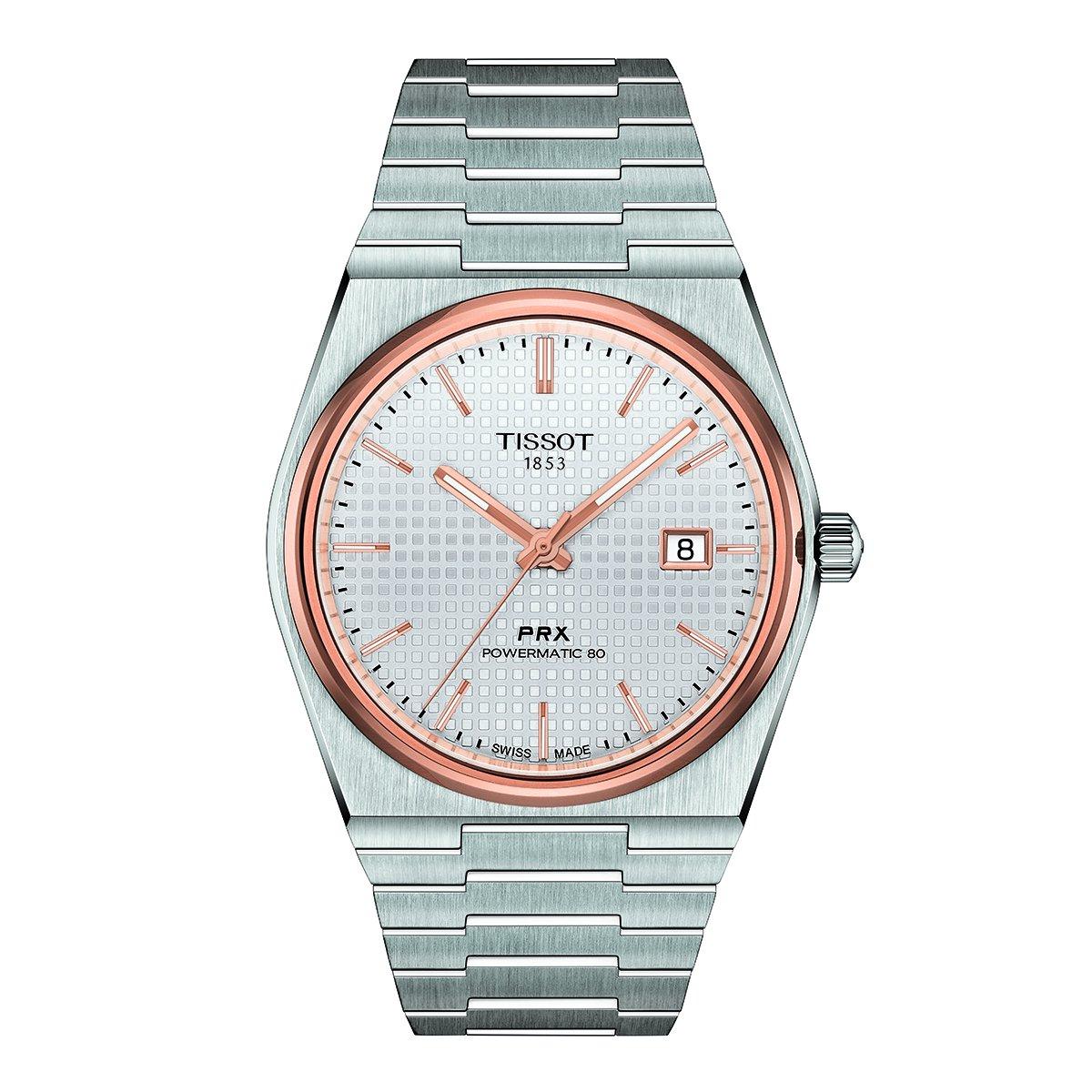 Tissot T Classic PRX Powermatic 80 Men s Watch T1374072103100 40