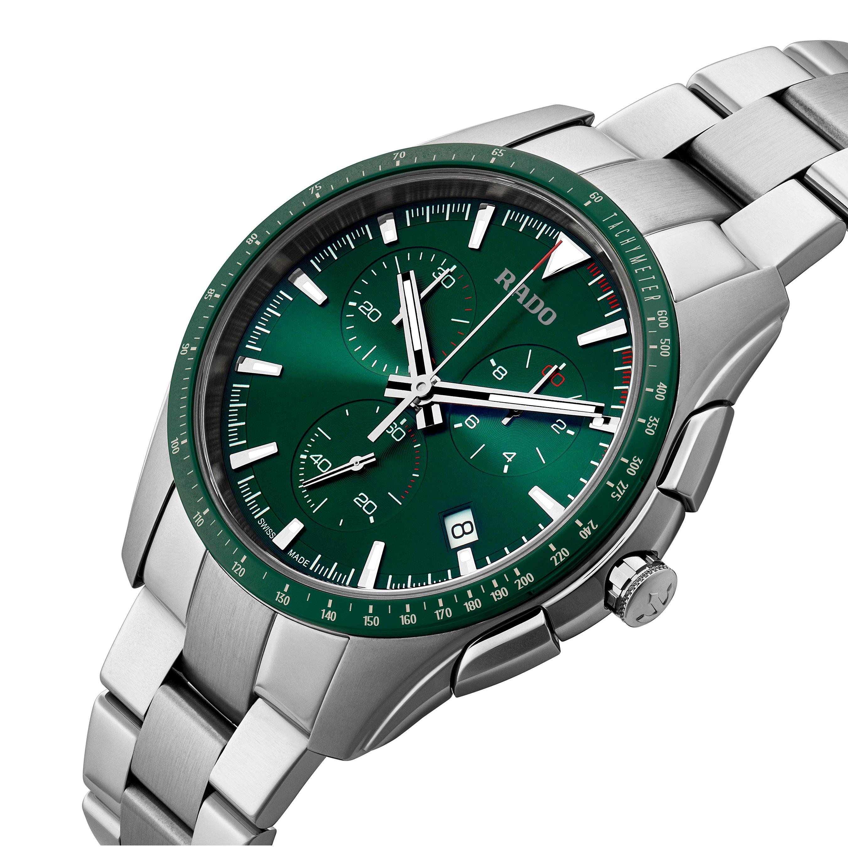 Rado hyperchrome green dial best sale