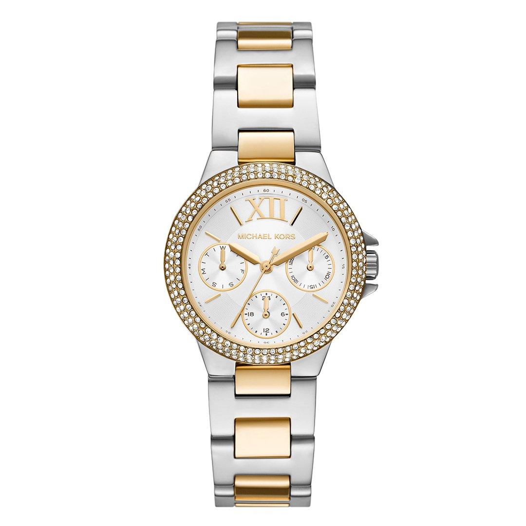 Michael Kors Camille Gold Tone and Steel Ladies Watch MK6982 | 33