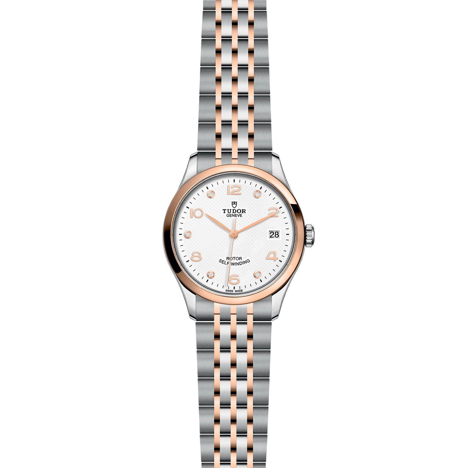 Tudor 1926 36 Stainless Steel and Rose Gold Diamond Watch M91451-0011 ...