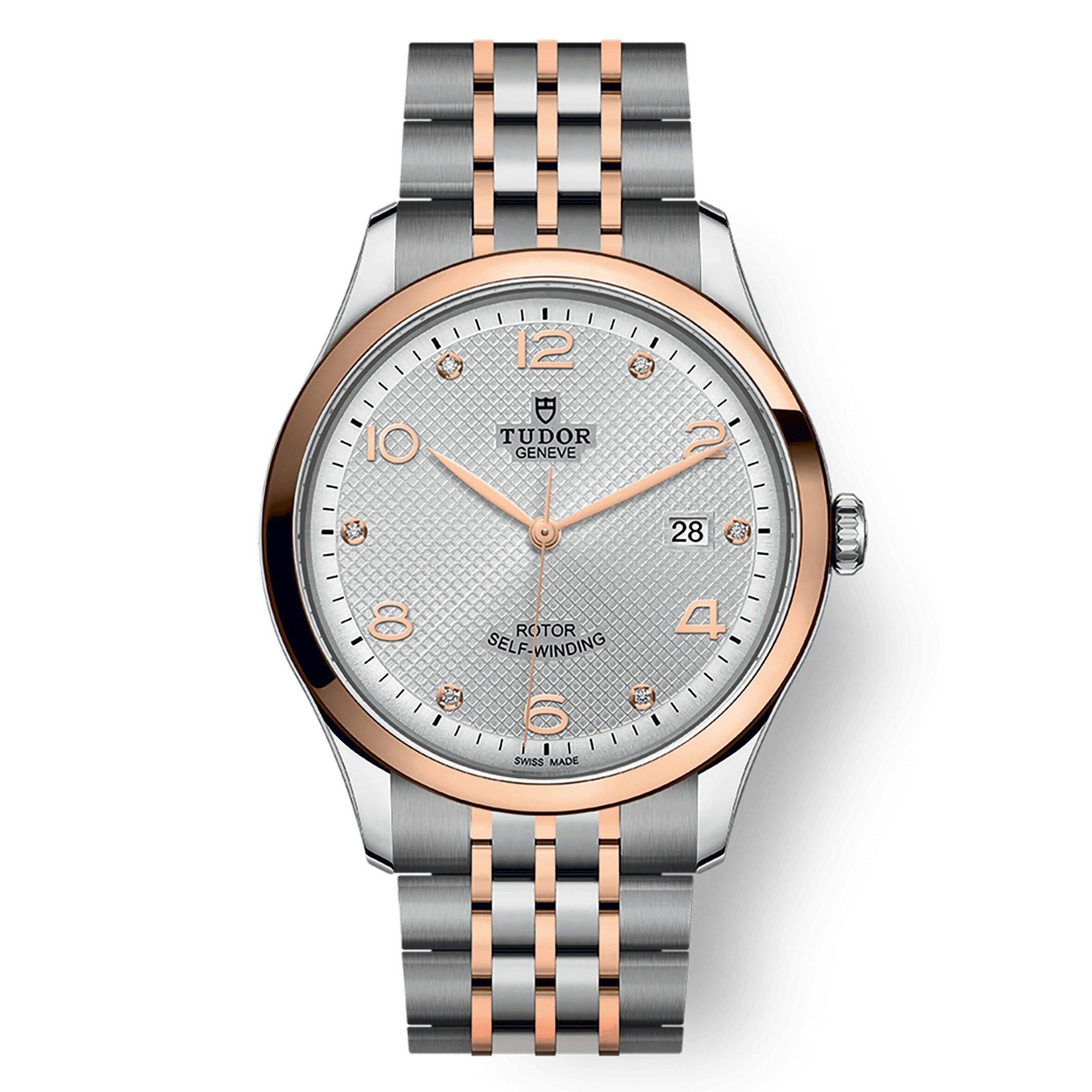 Rose gold shop diamond watch mens