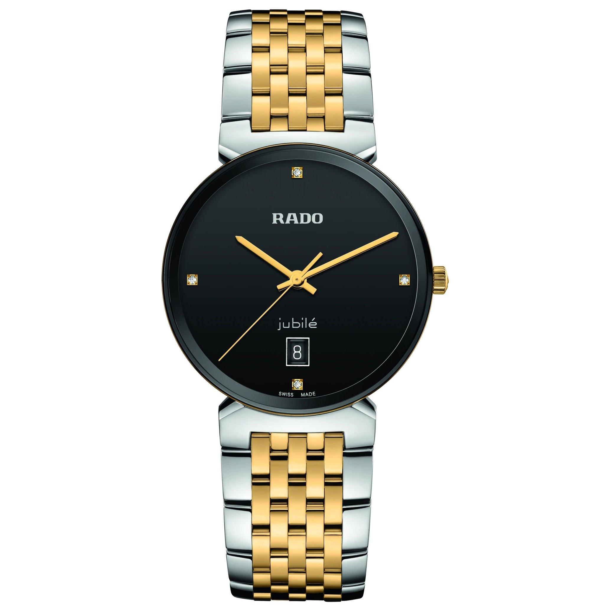 Rado Florence 38mm Stainless Steel and Yellow Gold PVD Diamond Ladies