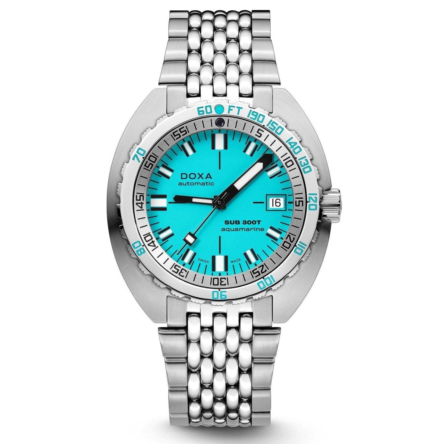 DOXA Sub 300T Aquamarine Automatic Men s Watch 840.10.241.10