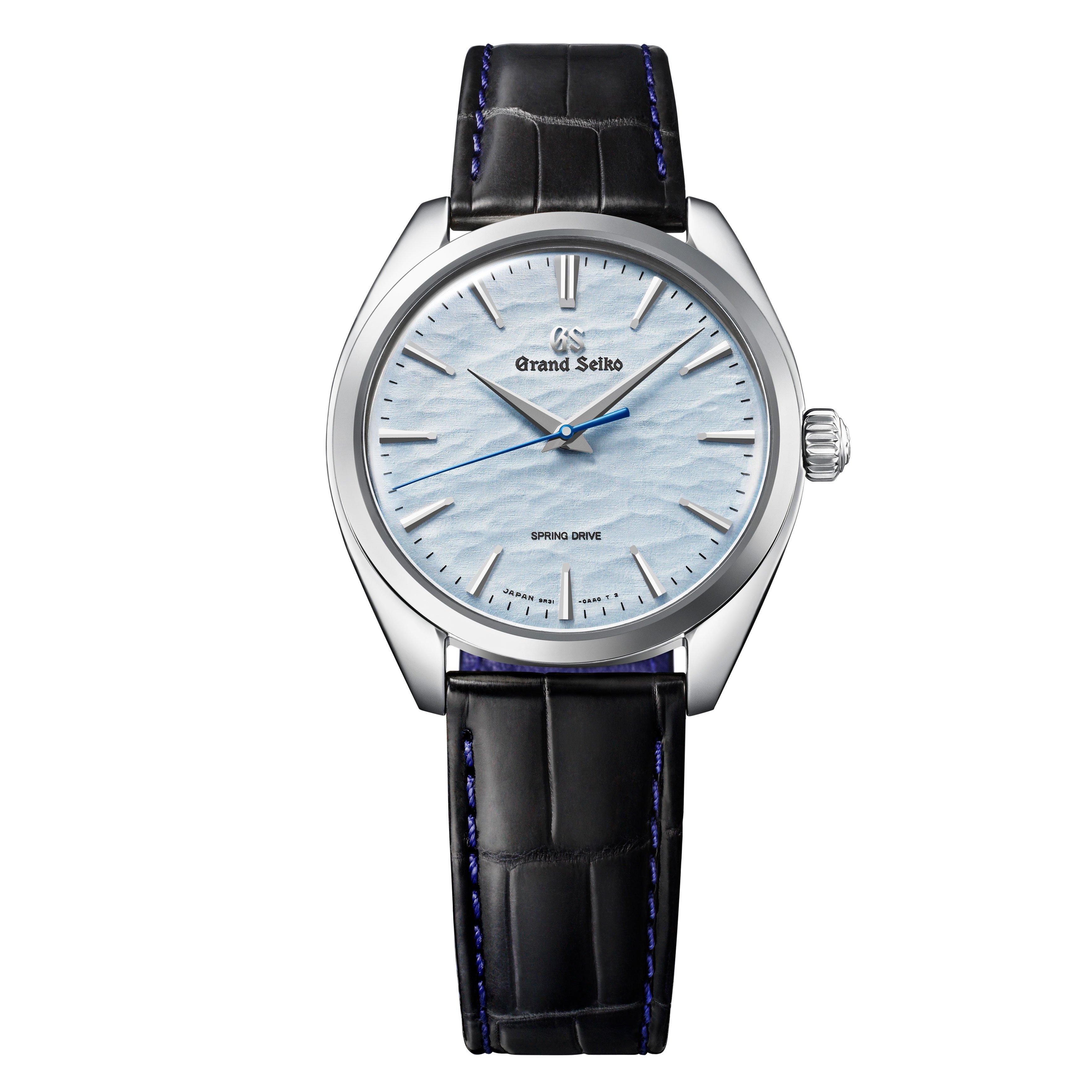 Grand Seiko Elegance Omiwatari Spring Drive Men's Watch SBGY007 | 38.5 ...