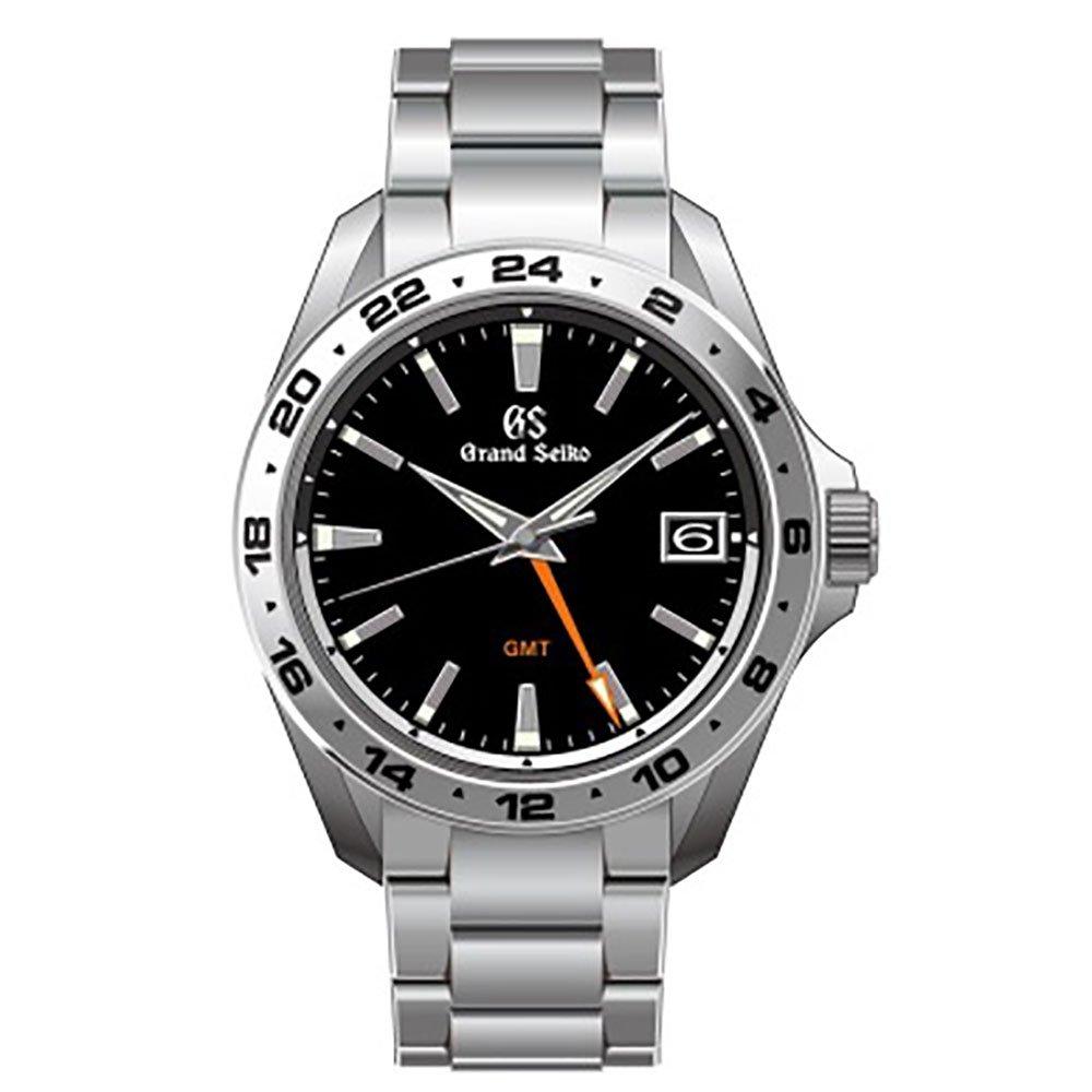 Grand Seiko Sport GMT Men's Watch SBGN003G | 39 mm, Black Dial ...