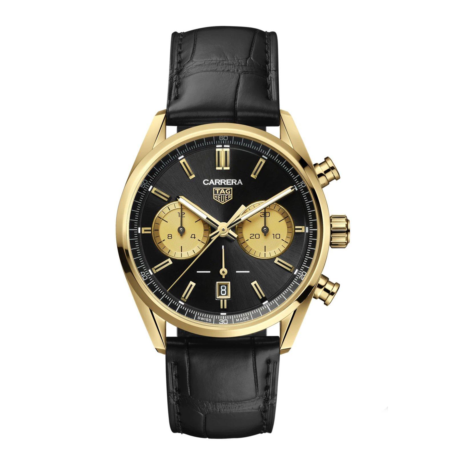 Tag heuer black gold sale