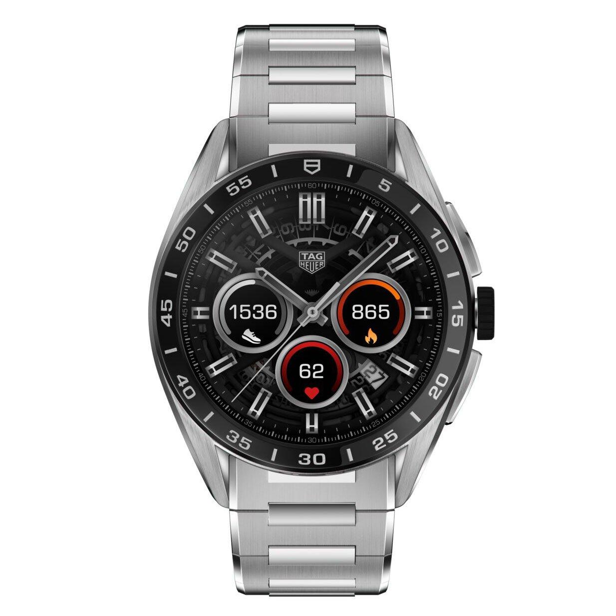 TAG Heuer 45mm Connected Calibre E4 Sports Smartwatch SBR8A10