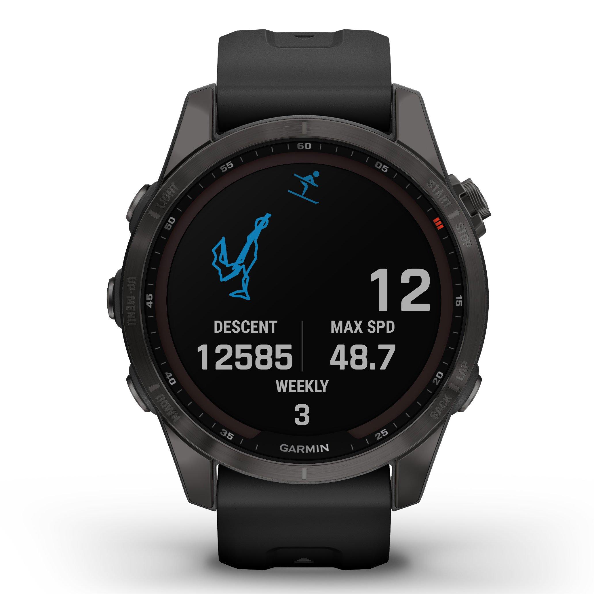 Garmin Fenix 7S Sapphire Solar Smartwatch 010-02539-25 | 42 mm, Multi ...