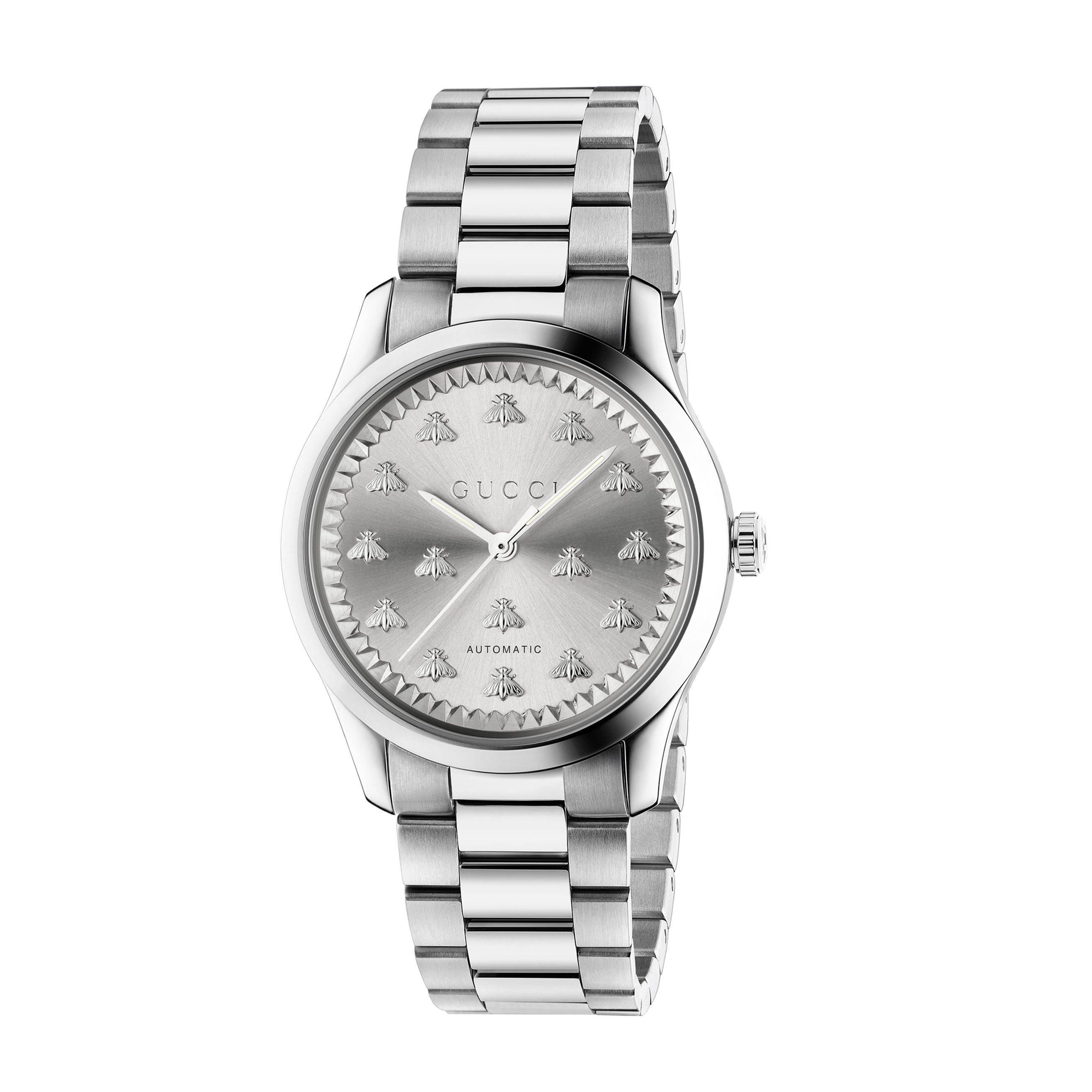 Gucci G-Timeless Stainless Steel Automatic Watch YA1264190 | 38 mm ...