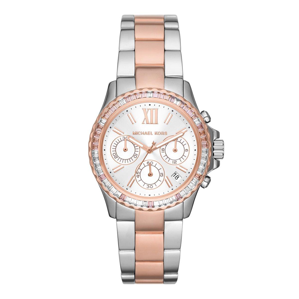 Michael Kors Two Tone Everest Chronograph Ladies Watch