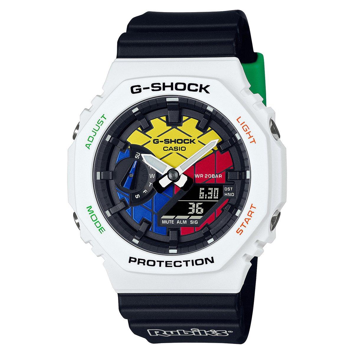 G-Shock Limited Edition G-Shock Rubik’s Cube Quartz Men’s Watch