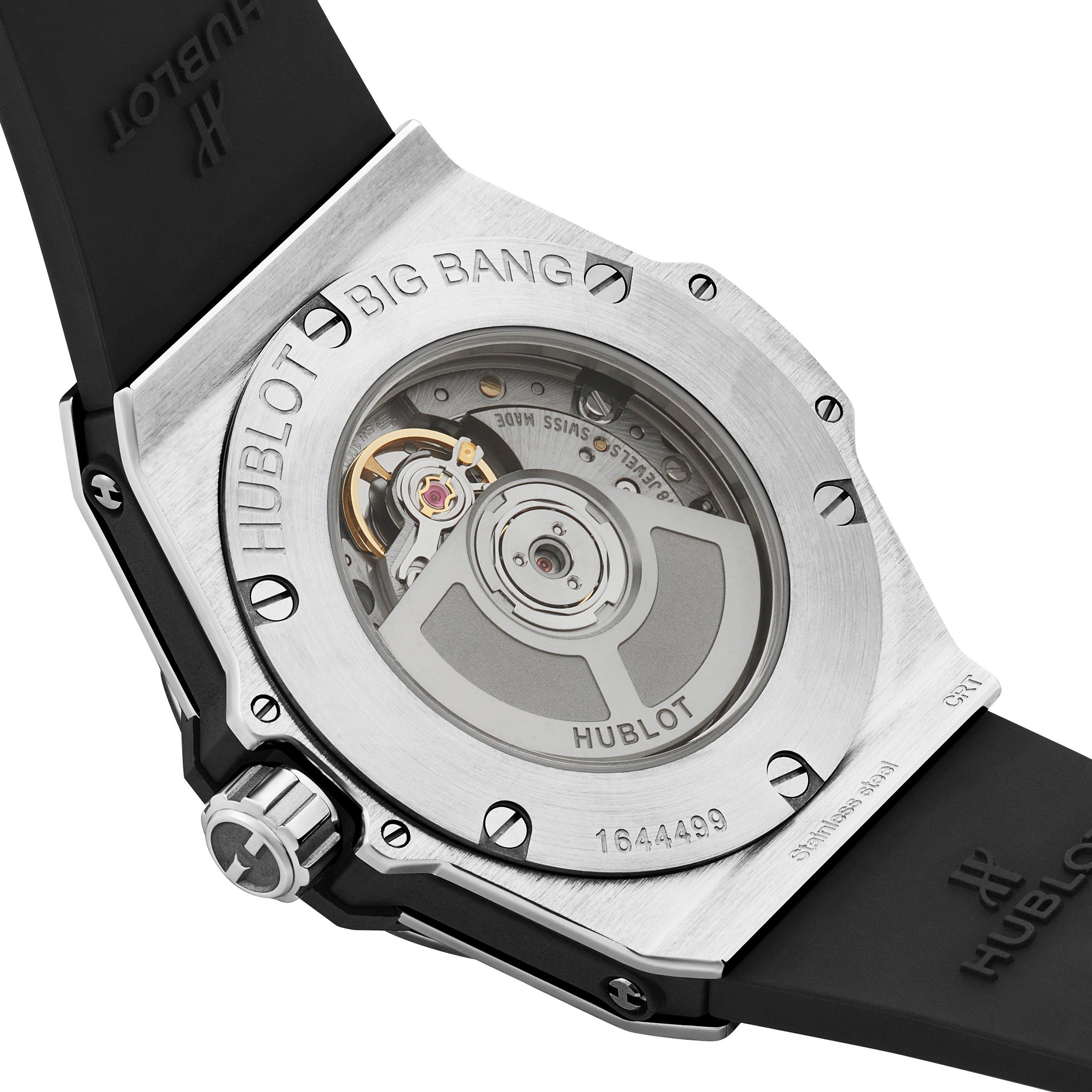 Hublot Big Bang One-Click Steel Full Pavè 33mm Automatic Ladies Watch