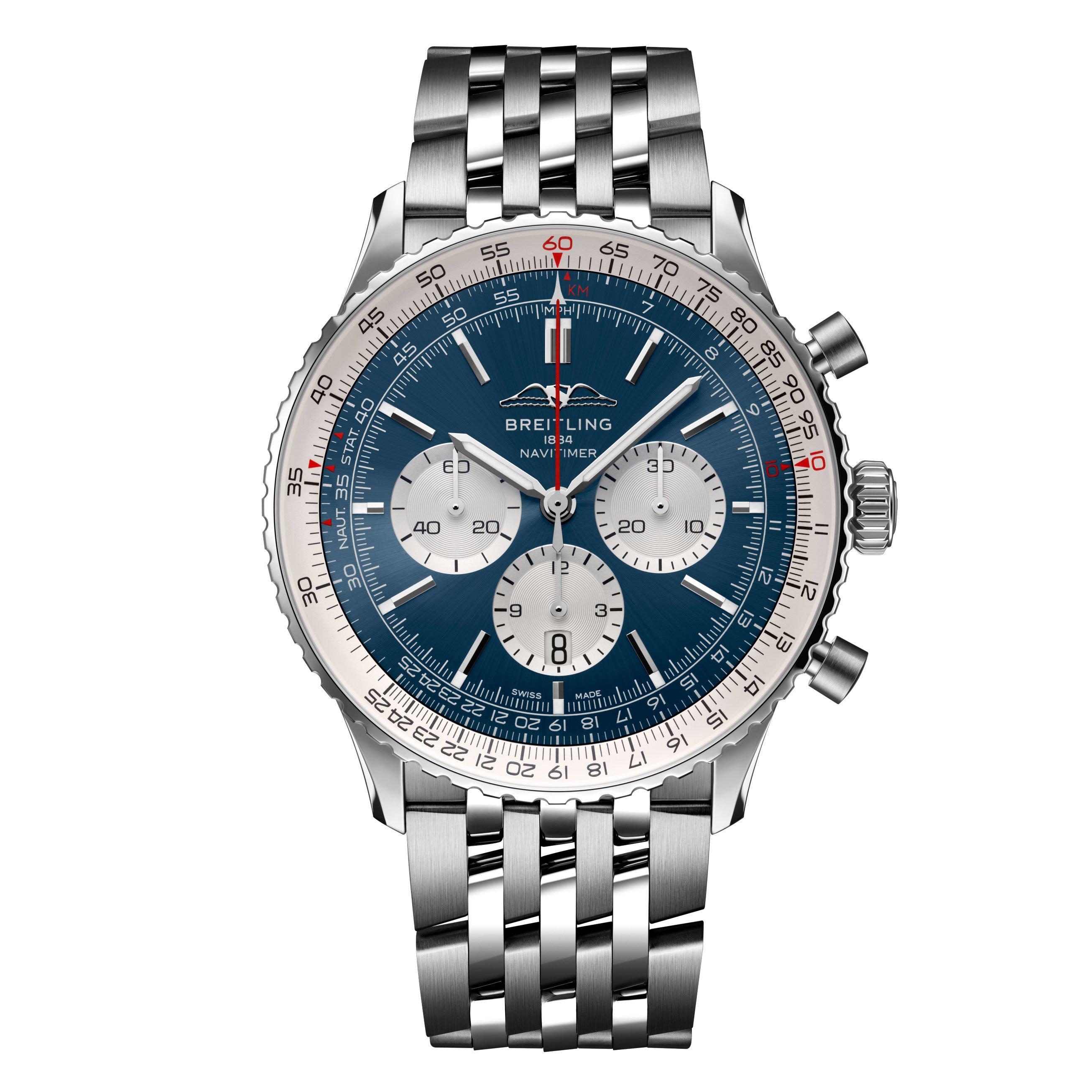 How to wind discount a breitling navitimer