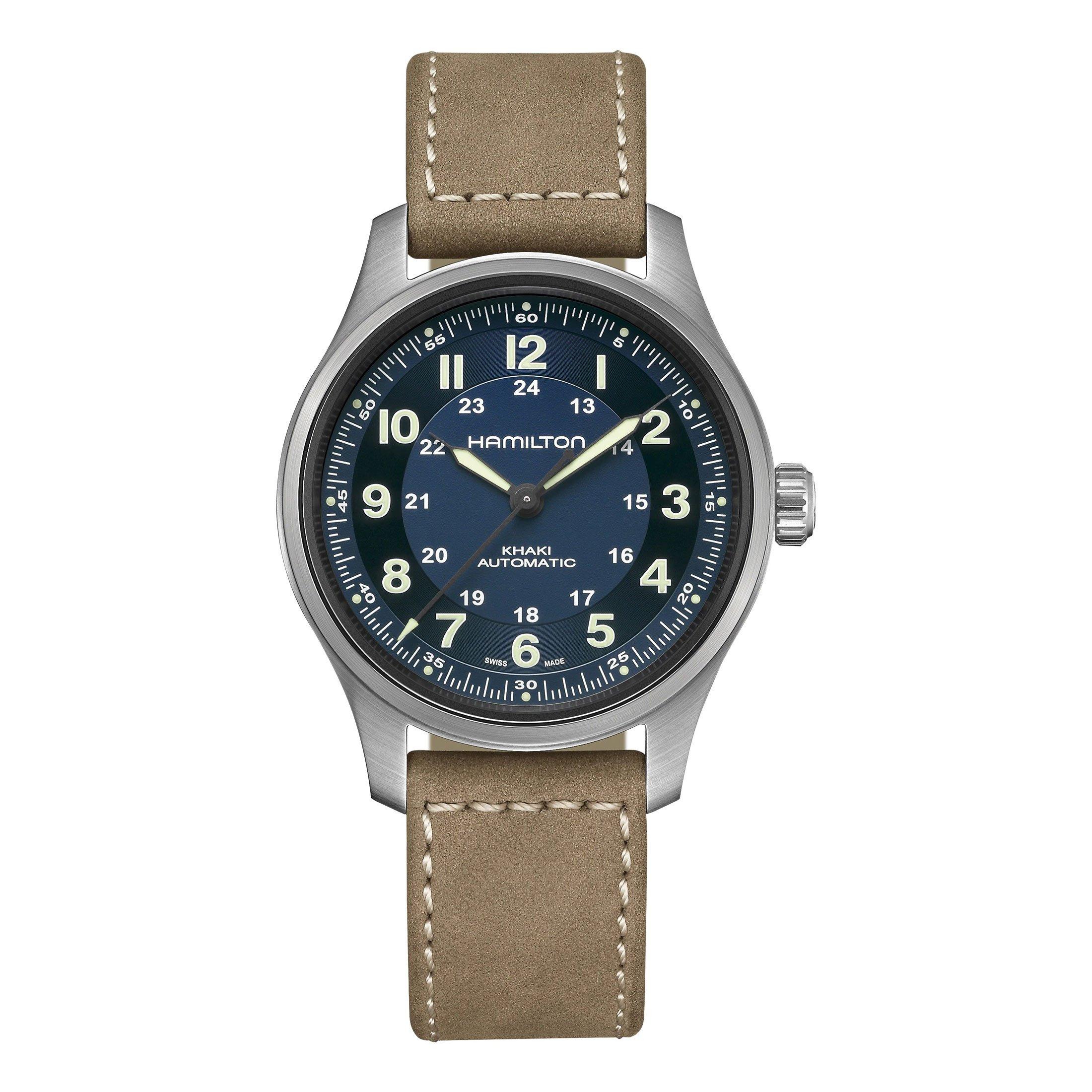 Hamilton Khaki Field 42mm Titanium Automatic Men's Watch H70545540