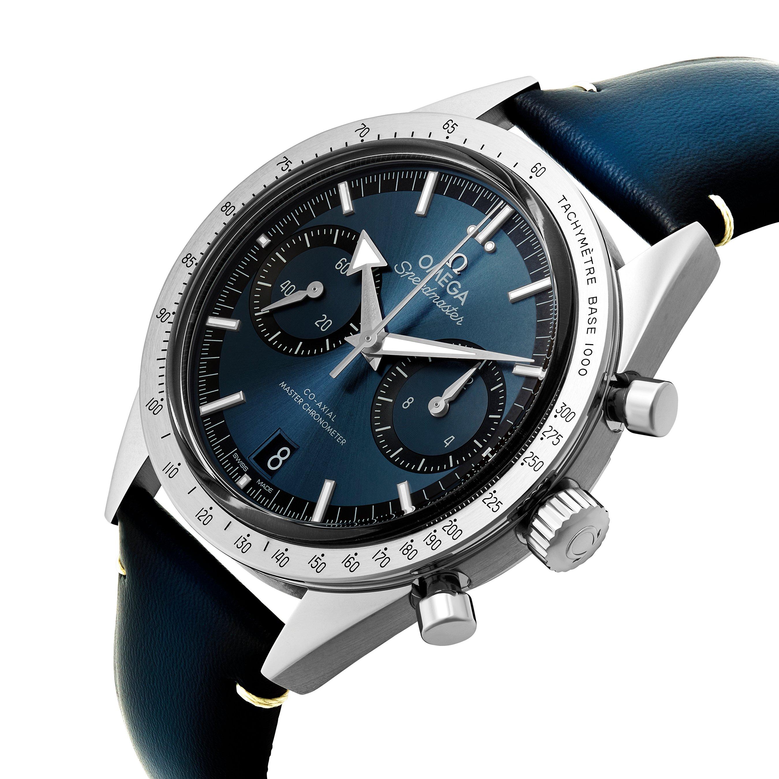 Omega speedmaster blue bezel hot sale