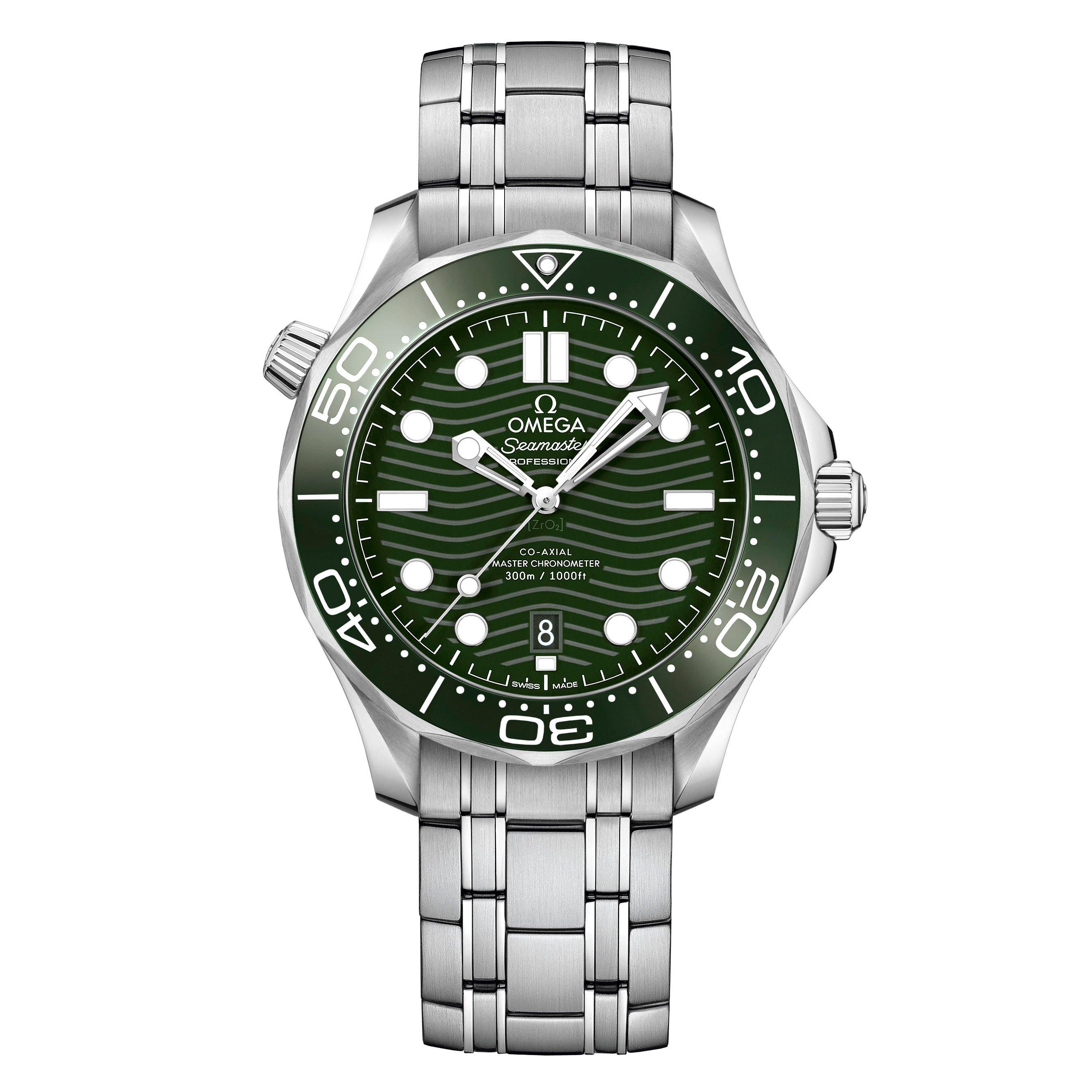 OMEGA Seamaster Diver 300M 42mm Co Axial Master Chronometer Automatic Men s Watch 210.30.42.20.10.001 42 mm Green Dial Beaverbrooks