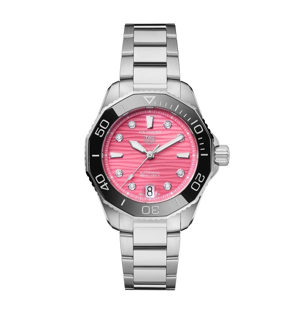 Aquaracer Professional 300 36mm Diamond Automatic Ladies Watch