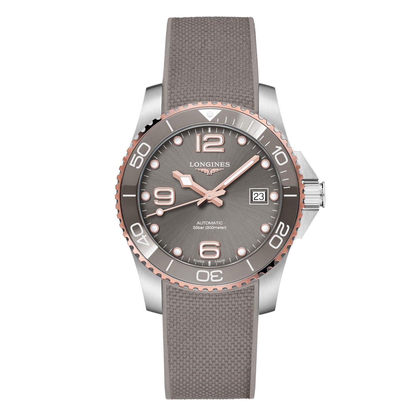 Longines hydroconquest grey online dial