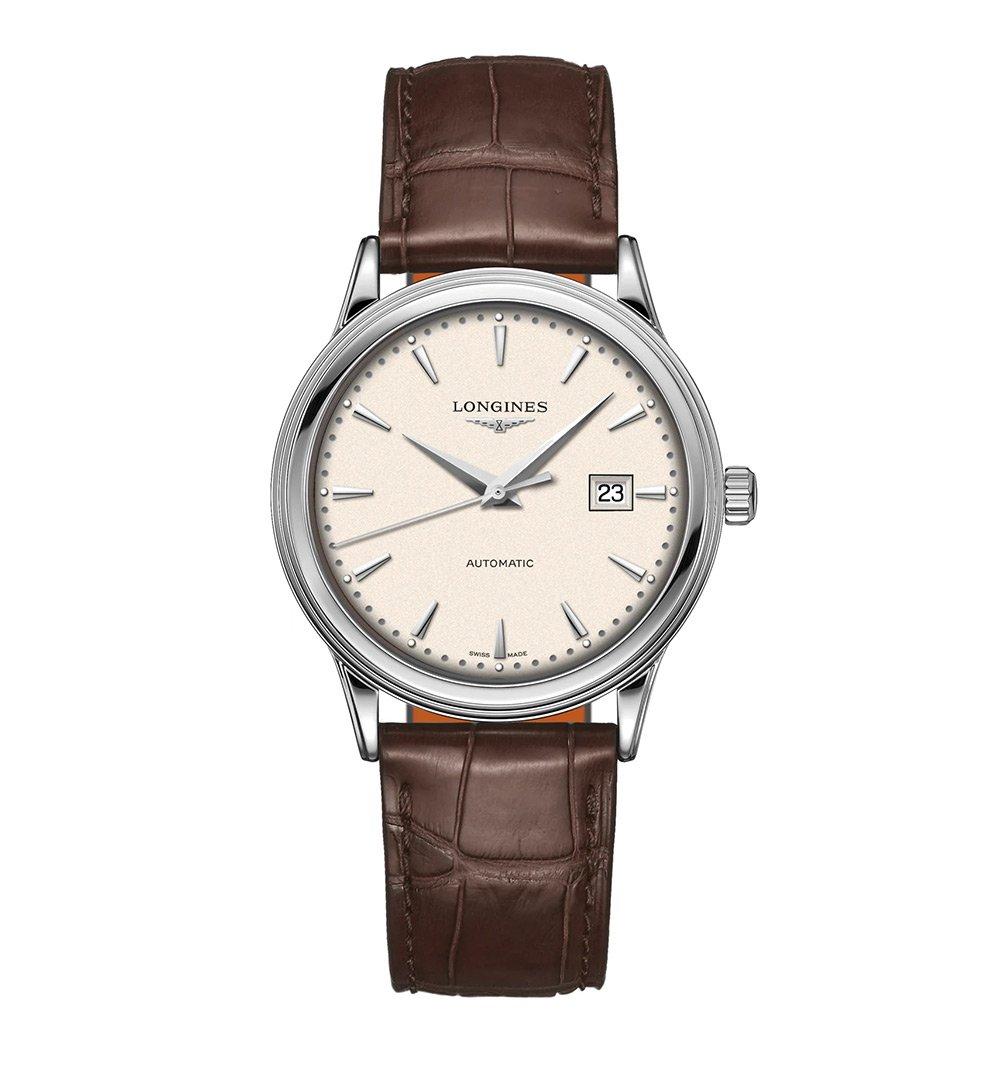 Longines Flagship Automatic Men s Watch L49844792 40 mm Beige