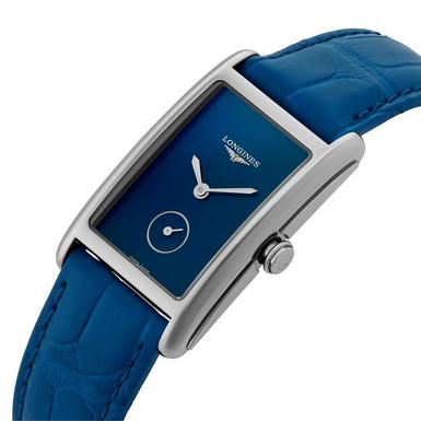 Longines DolceVita Blue Quartz Ladies Watch L55124902 | 37 mm, Blue ...