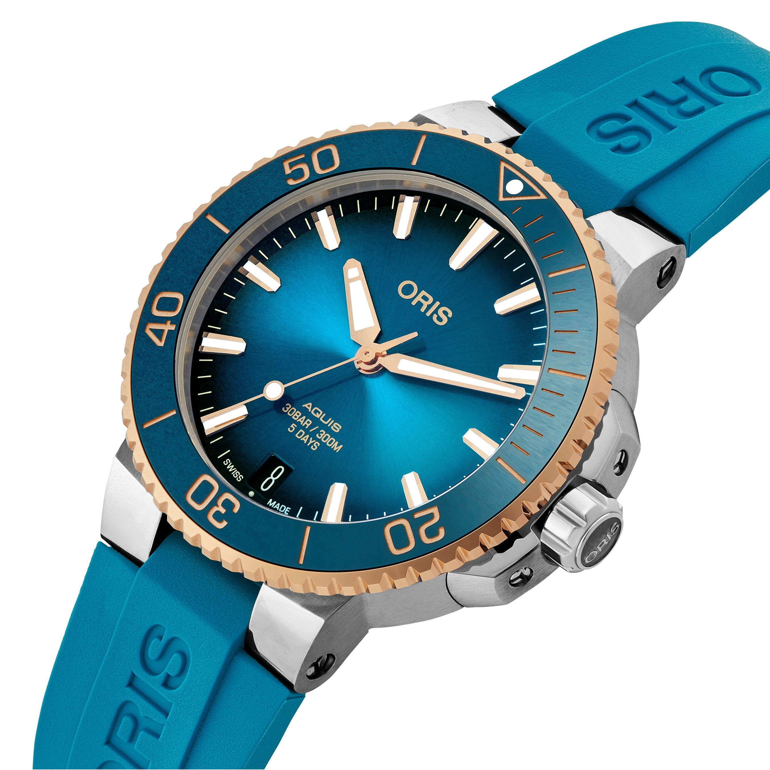 Oris Aquis Calibre 400 Blue Automatic Watch 01 400 7769 6355 07 4