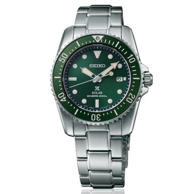 Seiko Prospex Diver Green Solar Powered Men's Watch SNE583P1  mm, Green  Dial | Beaverbrooks