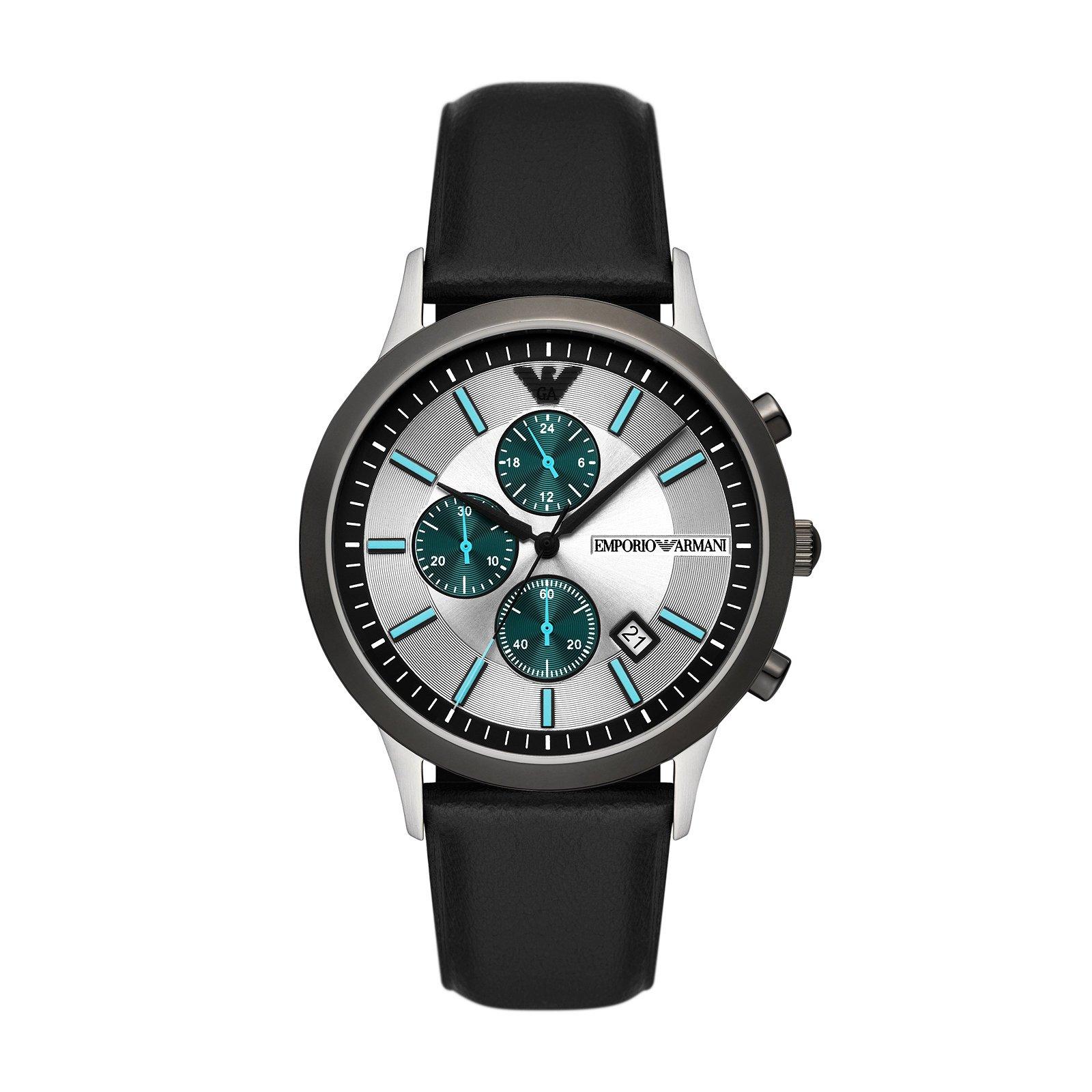 Emporio Armani Renato Chronograph Quartz Men’s Watch AR11473 | 43 mm ...